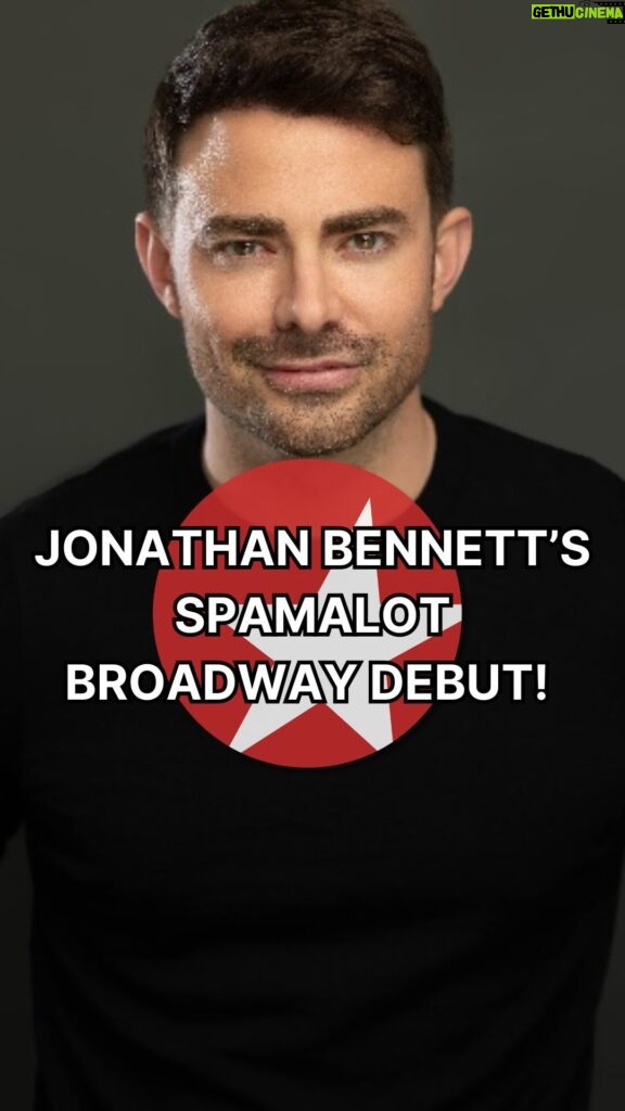 Jonathan Bennett Instagram - 🥥 On January 3rd, he asked us what day it was and we said “It’s January 3rd – the day Jonathan Bennett was announced to make his Broadway debut in SPAMALOT starting January 23rd as Sir Robin” 💚 Find tickets now at Broadway.com 🎶: Music and Lyrics by John Du Prez and Eric Idle 🎥📸: Provided by SPAMALOT #jonathanbennett #montypythonsspamalot #broadway #bway #meangirls #aaronsamuels #musicaltheatre #comedy