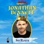 Jonathan Bennett Instagram - On Wednesdays, we ordain new knights! We’re welcoming Jonathan Bennett as he makes his Broadway debut and embarks on his quest as Sir Robin starting January 23rd. ⚔️🥥