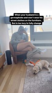 Jonathan Bennett Instagram - Yet I can’t wear my shoes in the house.