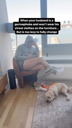 Jonathan Bennett Instagram - Yet I can’t wear my shoes in the house.