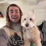 Jonathan Bennett Instagram – Somebody is sniffing around Camelot today. @spamalotbway