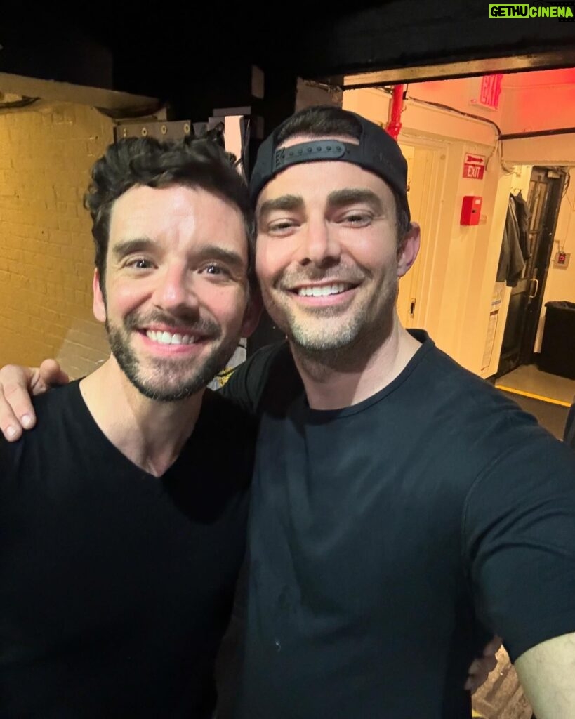 Jonathan Bennett Instagram - “Broadway is a very special place. Filled with very special people. People who can sing and dance, often at the same time. They are a different people. A multi talented people. A people, who need people. And who are in many ways, the LUCKIEST PEOPLE in the world.” - Sir Robin @spamalotbway
