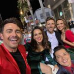 Jonathan Bennett Instagram - I’ve heard of taking the show on the road, but this is ridiculous. @hallmarkchannel #parade