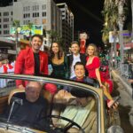 Jonathan Bennett Instagram - I’ve heard of taking the show on the road, but this is ridiculous. @hallmarkchannel #parade