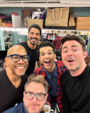 Jonathan Bennett Instagram - To get to share the stage with these icons last night was a dream come true.  @bcefa