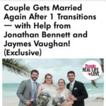 Jonathan Bennett Instagram - We want to relive this day over and over. Thank you @maybelline for making this dream come true. Thank you @unico2087 for being the most amazing wedding venue now twice! And Jenna and Sarah thank you so much for sharing your special day and your beautiful love with us. All Images by Superstar Queer Photographer @kellybalch Make up by @thefacebykase