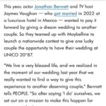 Jonathan Bennett Instagram - We want to relive this day over and over. Thank you @maybelline for making this dream come true. Thank you @unico2087 for being the most amazing wedding venue now twice! And Jenna and Sarah thank you so much for sharing your special day and your beautiful love with us. All Images by Superstar Queer Photographer @kellybalch Make up by @thefacebykase