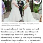 Jonathan Bennett Instagram - We want to relive this day over and over. Thank you @maybelline for making this dream come true. Thank you @unico2087 for being the most amazing wedding venue now twice! And Jenna and Sarah thank you so much for sharing your special day and your beautiful love with us. All Images by Superstar Queer Photographer @kellybalch Make up by @thefacebykase