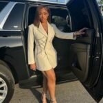 Jordyn Woods Instagram - It’s a blessing to be a blessing. Had a blast supporting the Dodgers Foundation at their annual Blue Diamond Gala. @dodgersfoundation 💎 The foundation supports the unhoused, education and healthcare for Angelenos.🤍