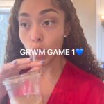 Jordyn Woods Instagram - GRWM for the Game with @esteelauder 🤍 absolutely loving the double wear foundation. #EsteePartner #EsteeLauder #MyShadeMyStory