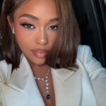 Jordyn Woods Instagram - It’s a blessing to be a blessing. Had a blast supporting the Dodgers Foundation at their annual Blue Diamond Gala. @dodgersfoundation 💎 The foundation supports the unhoused, education and healthcare for Angelenos.🤍