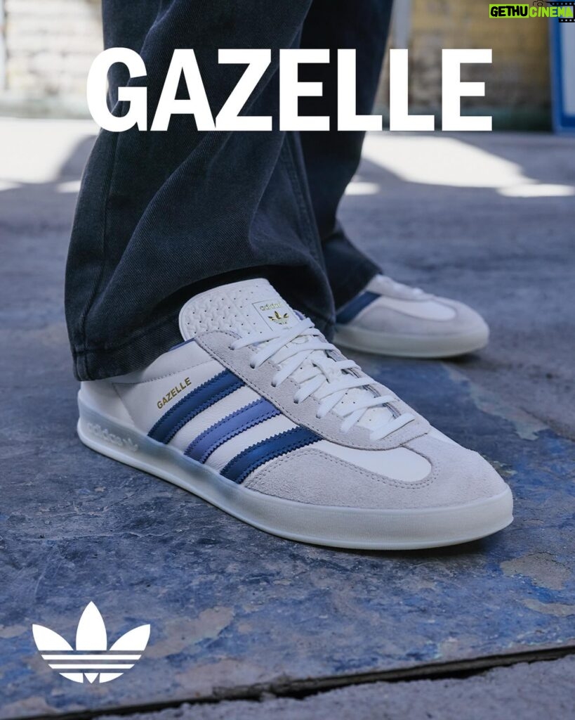 Jorge López Instagram - Deja huella en cada paso que des. ​😎 ​Gazelle partió desde el deporte y marcó su ruta hacia la cultura. ​ ​#adidasGazelle