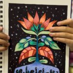 Josefina Montané Instagram – Mi nuevo libro PINOROSA esta vez le tocó la #paletadecolores a mi hija, ella también quería participar 💕 #libroparacolorear