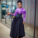 Joselyn Dumas Instagram - Thrilled to have IBOM AIR join the ties that bind Ghana & Nigeria and to foster development across both countries in trade and more. Thanks to Akwa Ibom State for championing this and Congratulations!! @ibomairlines 💐🧡💚 AKWAABA -Welcome to Ghana 🇬🇭. FLY IBOM AIR Outfit: @duabaserwa thanks for this stunning outfit 👌🏾❤️ Make-Up: @denni_makeover 😘 Hair: @oh_my_hairr Photography: @manuelphotography_official