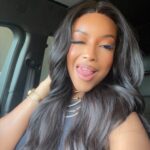 Joselyn Dumas Instagram - Big mood when you know #MADAM is finally streaming on @showmaxonline 💕 Are we binge watching this weekend? 🍷🍿🥤📲💃🏽#tgif This hairrr!!! @cmhairbyhills Jesu😍🙆🏽‍♀️