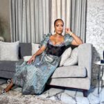 Joselyn Dumas Instagram - Caption this … 😍 Dress: @melangebypistis @pistisgh Makeup: @denni_makeover Hair: @tillyhairgh #asoebistyles #asoebibella #fashion
