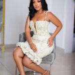 Joselyn Dumas Instagram - … To end #PeriodPoverty in Ghana, 15% of the limited #JoselynDumasCollection production cost & proceeds goes to provide #periodcups from @couldyoucup for girls and women to support the effort in ending period poverty, one cup at a time. 🛍️ORDER AT @the_shedollemporium Cc @joselyndumasfoundation @couldyoucup. Thank you all for your continued support. ❤️ Dress: @shebybena Make up: @lawrebabe_rebirth Hair: @cmhairbyhills Photography: @chocolate_shot_it #owambestyle #fashionforrelief @unwomen #fashionforrelief #ghanawedding #owanbe #joselyndumas