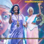 Josh Hutcherson Instagram - ஒளிரட்டும் இனி எளியவர் விழி...🔥 #JaiBhim ❤️ Proud Winning Moment of Reel with Real Sengeni's @lijomol @manikabali87 #BehindwoodsGoldMedals2022 #BGM8 #Lijomol #Manikandan @adityaram_chairman @adityaramproperties @twopointzero.in @vasanthrajguru