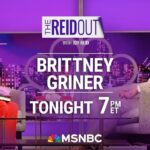 Joy Reid Instagram – TONIGHT: A special *two hours* of #TheReidOut starts at 6 pm ET! Then at 7 pm ET, watch Joy’s FULL interview with WNBA star Brittney Griner on how she survived a Russian gulag, PLUS *bonus* content that has never aired before. You don’t want to miss it.

See you all this evening, 6-8 pm ET, on MSNBC, #reiders!
