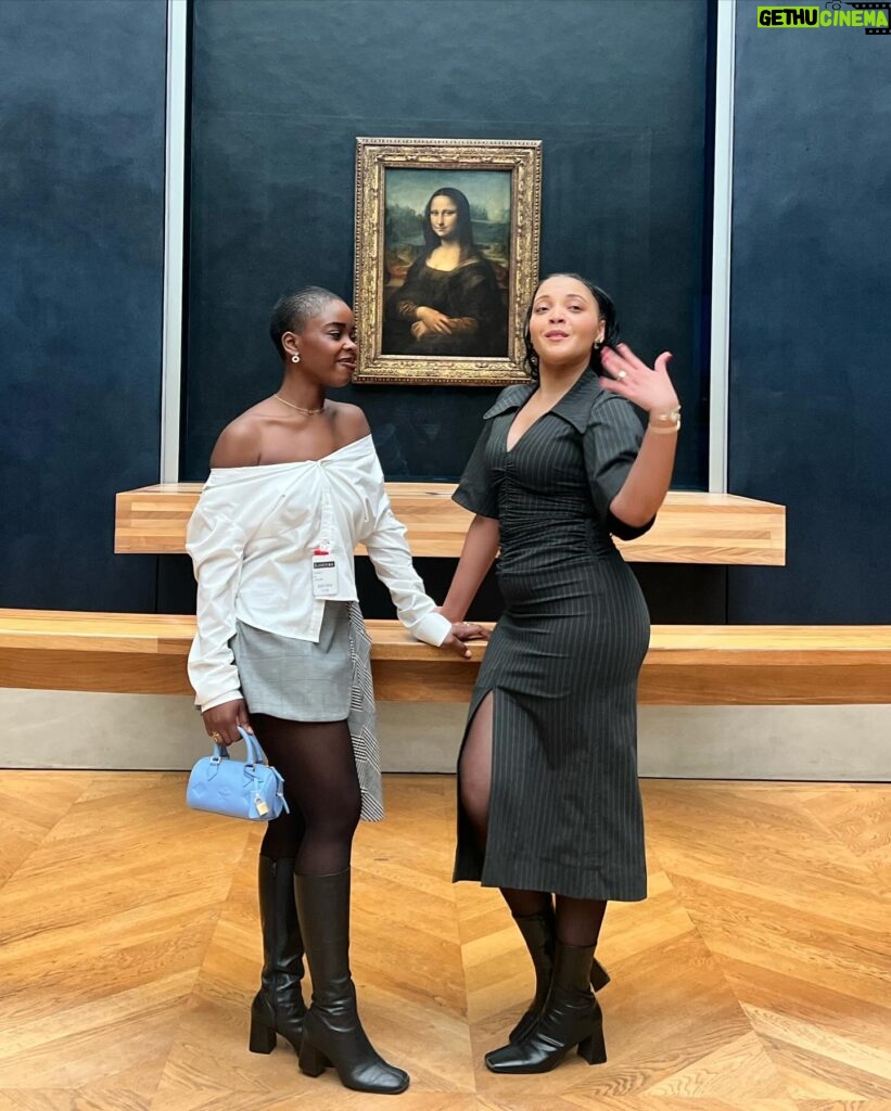 Joy Sunday Instagram - I’ve only been to the louvre on tuesdays