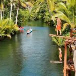 Julia Flabat Instagram - Maasin River ✨🌴💚 Step 1 Siargao - Quelle est votre photo pref ? 1,2,3,4,5 ?
