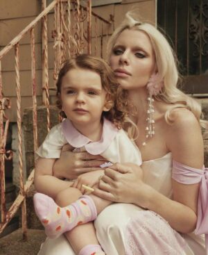 Julia Fox Instagram - Unapologetic cringey “boy mom” 😭 thank u @gregswalesart for having the patience of a saint and getting the best pics of us!! I will cherish them forever 💜 Getting a 3 year old to change clothes let alone stay still is near impossible but we did it together! Full feature on @alexa_nypost