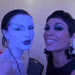 Julia Fox Instagram - A night to remember! I was so moved by the experience. I laughed, I cried, I got a lot of strange looks… lol but mostly I feel honored to have gotten the chance to meet the countless journalists who bravely shed light on the uncomfortable truths of our nation. It’s a thankless job and I’m sure you don’t hear it enough but thank you for your service 🙏 I see you ♥️ merci beaucoup @franceintheus for having me 💋 glam by moi styled by @brianaandalore