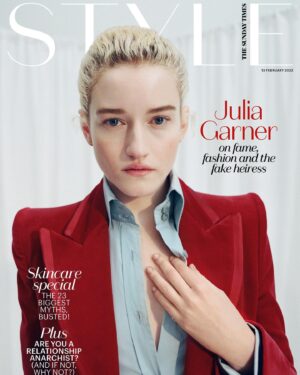 Julia Garner Instagram - Thank you so much @theststyle for this special shoot. 💥✨🫀

And thank you to this amazing dream team. Such a magical day. ✨ 

Magazine @theststyle  
Photographer @OliviaMalone  
Styling @Mindy_Le_Brock  
Hair @BobbyEliot  
Makeup @Karo_Kangas  
Nails @Betina_Goldstein  
Props @_Ro.g_  
Production @ViewfindersNYLA