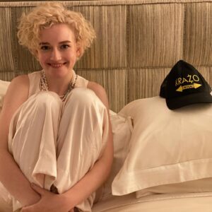 Julia Garner Instagram - Sitting here with my @ozark crew hat wishing I could be with everyone to celebrate in person. I’m so proud to be on this show. It has changed my life in so many ways. I’m so grateful. I’m not only grateful to be working, but to be able to work with people I love. Also I want to give a special thanks to Meryl Streep, who wasn’t on the zoom call tonight. When I was 15 I watched Sophie’s Choice and it made me want to be an actress. I wouldn’t be doing this if it weren’t for you. And thank god because I don’t really know how to do anything else!! So thank you. Love to you all!! Thank you for putting a smile on my face this year. The world is better because you are all in it. We can get through anything if we do it together. Let love be our guide ❤️❤️❤️ #emmys2020 @televisionacad 
Photo credit @markfoster