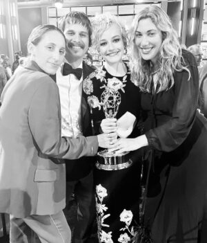 Julia Garner Instagram - Wow what a night. Again thank you from the bottom of my heart. I LOVE YOU ALL ❤️‍🔥❤️‍🔥❤️‍🔥 #emmys