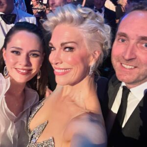 Julia Sanina Instagram - Unforgettable moment! Incredible team🤘I was so proud to share the moment with you @bbc ❤️

Мої вітання усім, хто створював Євробачення 2023! Минув рік, а ми продовжуємо з теплом згадувати, як дві країни і дві культури створили історію на сцені у Ліверпулі разом🙏 І ця нагорода - красивий фінальний акорд Євробачення 2023❤️