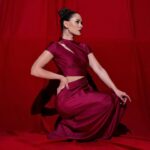 Julia Sanina Instagram - Mua and style @slavachaika Hair & photo @vi_datsiuk Outfit @lamare_official