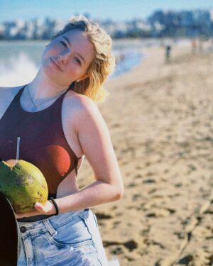 Julia Simoura Instagram - salt air and coconut water