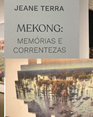 Juliana Didone Instagram - Memórias e correntezas. 

O título da exposição já foi um tiro, e as obras da @jeaneterra Ah! Muita, muita beleza. 🤍

Pra ver @galeria_anitaschwartz