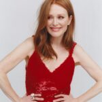 Julianne Moore Instagram - Happy Fourth of July! @hourglasscosmetics @harrods #HarrodsBeauty  #HourglassPartner   Photographer: @charlottehadden Makeup: @kaymontano Hair: @halleybrisker Nails: @lucytuckernails