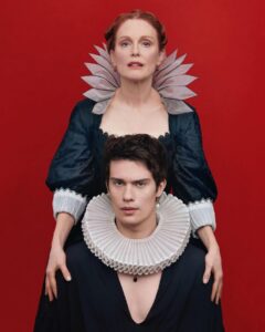Julianne Moore Instagram - Mother knows best. Mary & George, now available with STARZ Channel add-on.
