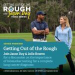 Julie Bowen Instagram - Knowing your treatment options is an essential first step! In #GettingOutoftheRough, I’m talking to @jasondayofficial about the importance of #biomarker testing after a #lungcancer diagnosis. #LCSM #ad DiagnosisStories.com/J5
