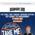 Julie Bowen Instagram - Look what landed in my inbox! I can’t wait to see @jessetyler in his Tony Award winning performance. Weird that he makes us all call him “Sir Jesse” now, but whatever.