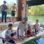 Julie Bowen Instagram - Thousand Islands photo dump. What a magical time with the extended family. I’m so grateful to my aunt and cousins for letting us crash their solitude. Thanks most of all to my sister-wife @helentextor for making me laugh no matter how much laundry there was.
