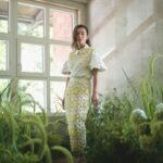Julie Estelle Instagram - Interpreting happiness in Patrick Owen’s #botanicalrendezvous Join the premiere on @patrickowenofficial ‘s TikTok soon! #PatrickOwenKin #BotanicalRendezvous #PatrickOwenBotanicalRendezvous