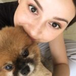 Julie Estelle Instagram - RIP Bubbly, 13 years of memories we shared together will forever be in my heart. Thank you for bringing so much happiness and joy into our family..See you on the other side my Buyuu🤍🤍🤍 #dogheaven🐾