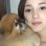 Julie Estelle Instagram - RIP Bubbly, 13 years of memories we shared together will forever be in my heart. Thank you for bringing so much happiness and joy into our family..See you on the other side my Buyuu🤍🤍🤍 #dogheaven🐾