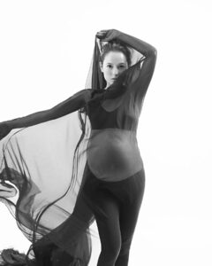 Julie Estelle Instagram - ⚫️⚪️ Captured by @dikhadheansa Styled @ivanteguhsantoso Dress by @yeftagunawan Hair & Makeup: @archangelachelsea @oca_ps #maternityshoot #julieestelle #33weekspregnant🤰