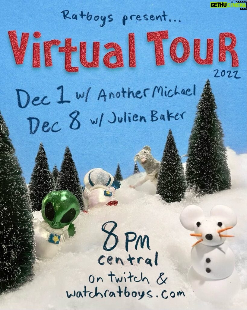 Julien Baker Instagram - Hanging with @ratboysband virtually to talk gear and soccer. See you there.