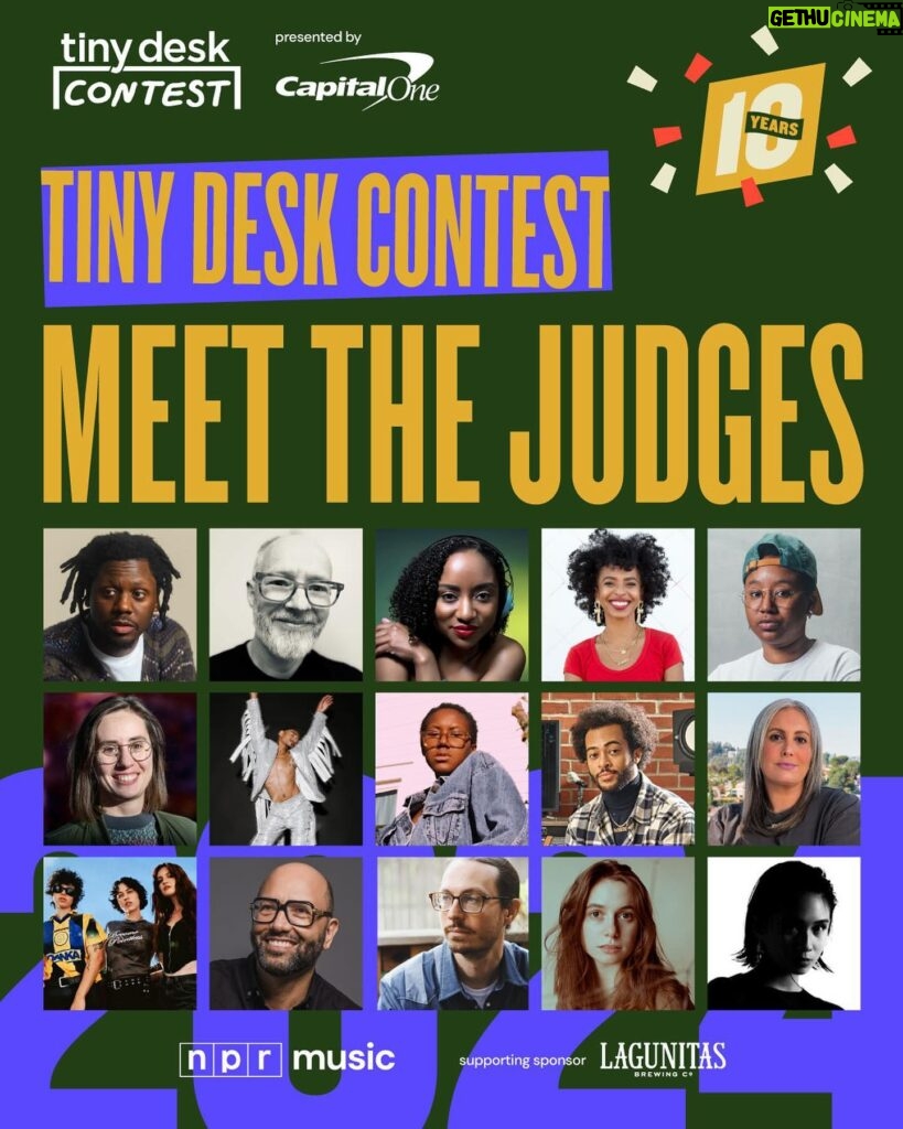 Julien Baker Instagram - excited to be a judge for @nprmusic’s 10th annual tiny desk contest alongside so many cool folks, including a few pals! you can submit your song until feb 21st at: npr.org/tinydeskcontest #tinydeskcontest #nprmusic #npr #tinydesk