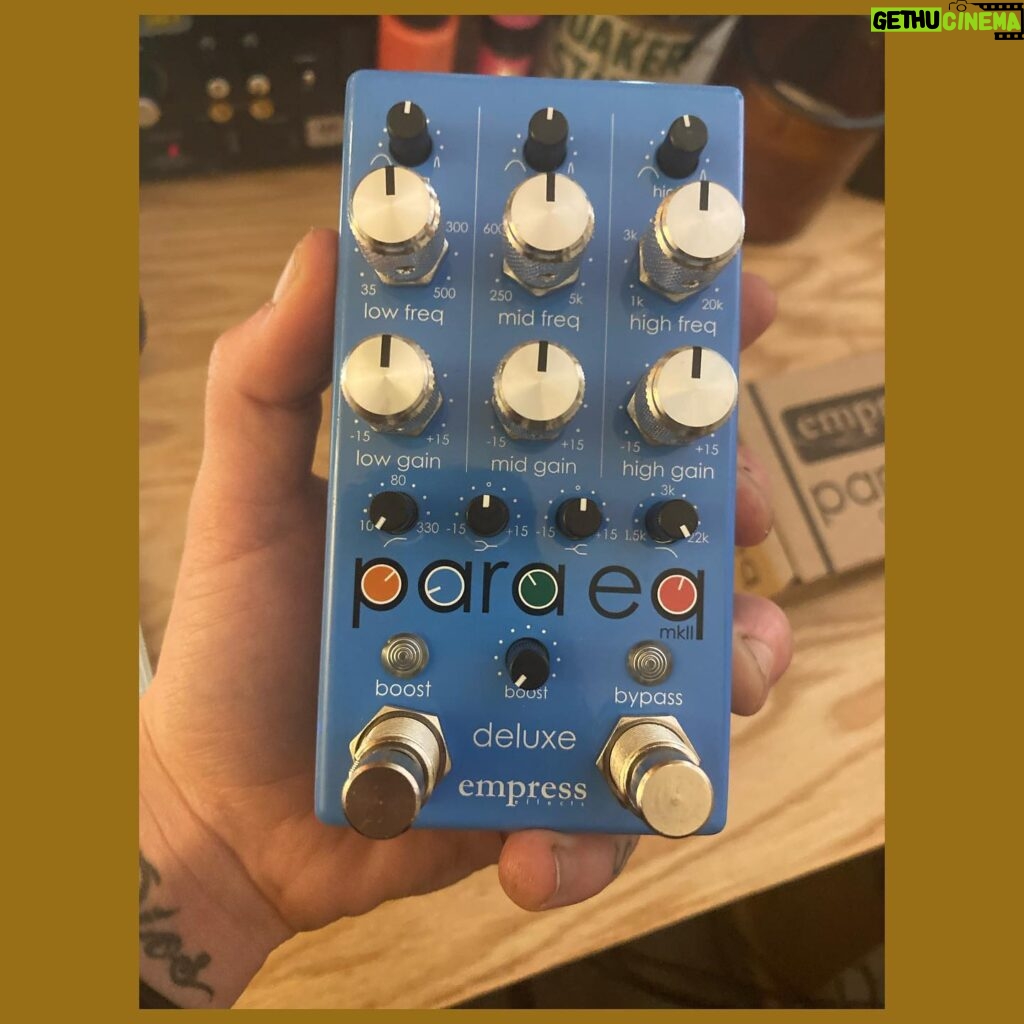 Julien Baker Instagram - *CLOSED* Day 10- Empress ParaEq! See story for a knucklehead’s Parametric EQs For Dummies **** Each day's giveaway will be open for entries for 24 hours from time of posting. *day 9 is now closed* DAY 10 (12/22) - Empress ParaEq To enter today: follow this account, like this post, and tag a friend in the comments (one friend per comment)! That's it. Enter as many times as you want (each tagged friend counts as one entry). The winner will be chosen by a random number generator. PLEASE READ CAREFULLY: The winner will ONLY be contacted via DM by the official @julienrbaker account on Instagram. We will NOT reach you through any other account. Please be aware of fake accounts. This giveaway is in no way affiliated with Meta nor Instagram.