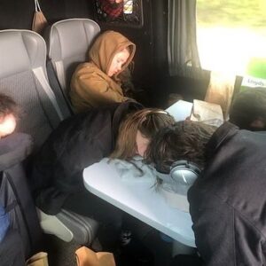 Julien Baker Instagram - Just over halfway done with EU tour! Happiness and Absurdity are indeed two children of the same earth! Thanks all you show-goers for your enthusiasm and graciousness; Thank you @ratboysband for rippin these gigs with us; Thank you universe for pups and soundcheck olives Photo #2 by @rustyshepherd ❤️