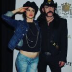 Juliette Lewis Instagram - Remembering Lemmy on the day of his passing… I have a few exceptional experiences with this King. The biggest one was when he invited me to sing back up on the song “Killed by death”. My band played with Motörhead opening for the Foo Fighters in Hyde Park in the UK. (you can have a little YouTube dive and see) I was terrified to be on stage with Motörhead in front of that many people, but that was a time in my life I was on a mission to JUST SAY YES to any soul expanding creative opportunity -fear be damned - so there I was with a nice Brazilian girl (Lemmy’s friend) who coached me along as we scream-sung “Killed by death!” into the microphone in front of 75,000. All you could hear and feel on stage were the buzzing of wall-to-wall Marshall amps. It was a electrifying and I’m sure I left my body as I levitated off the stage. 😃 one of the most amazing things also was how gentlemanly and soft-spoken he was offstage, and the sheer force he was on.