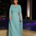 Jumana Karim Instagram - خلال تواجدنا في حفل صنع في بغداد مع الأستاذ الكبير علي فاضل محبه كبيره لكم🤍 للمصممه رغداء من دار @ysrhautecouture الاكسسوار @danida_dantella ميكب وشعر @grandsamaracenter @ali.mohamed8 تصوير