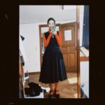 Jung Da-bin Instagram - Singles behind ✨🌌🍷💄